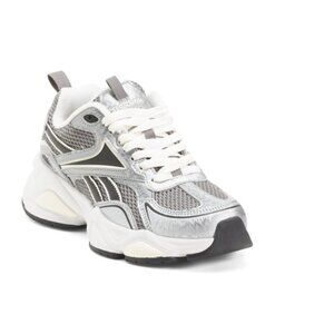 REEBOK White/Black Charge Lifestyle Sneakers